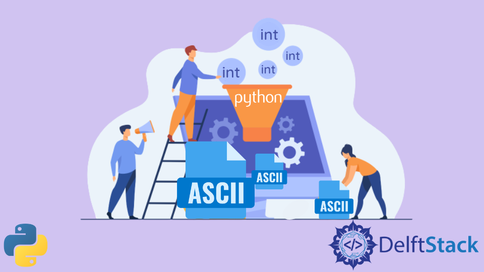 Convert Int To Ascii Python